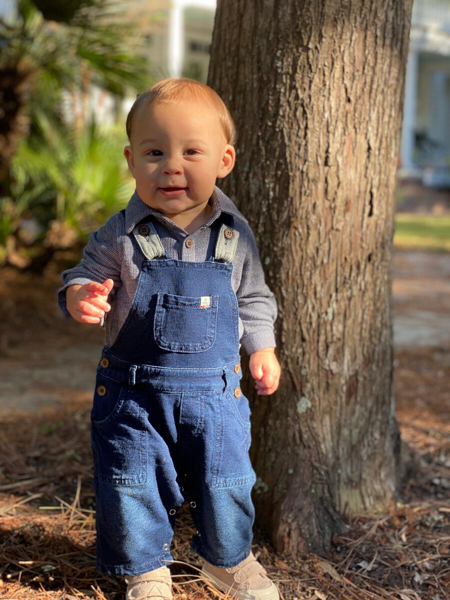 Ripley Believe It's Blue Onesie