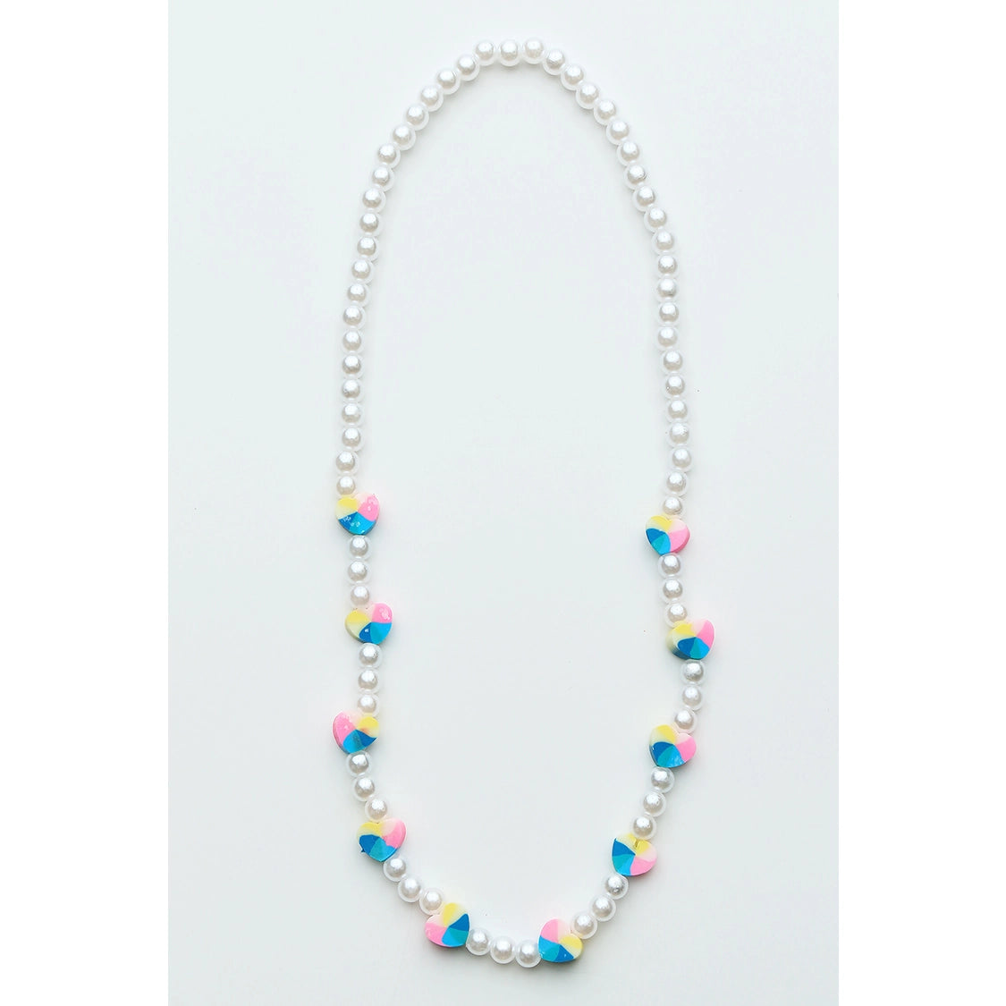Tiny Heart Pearl Necklace