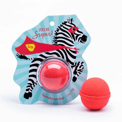 Zebra You're Super ! Character Bath Bomb