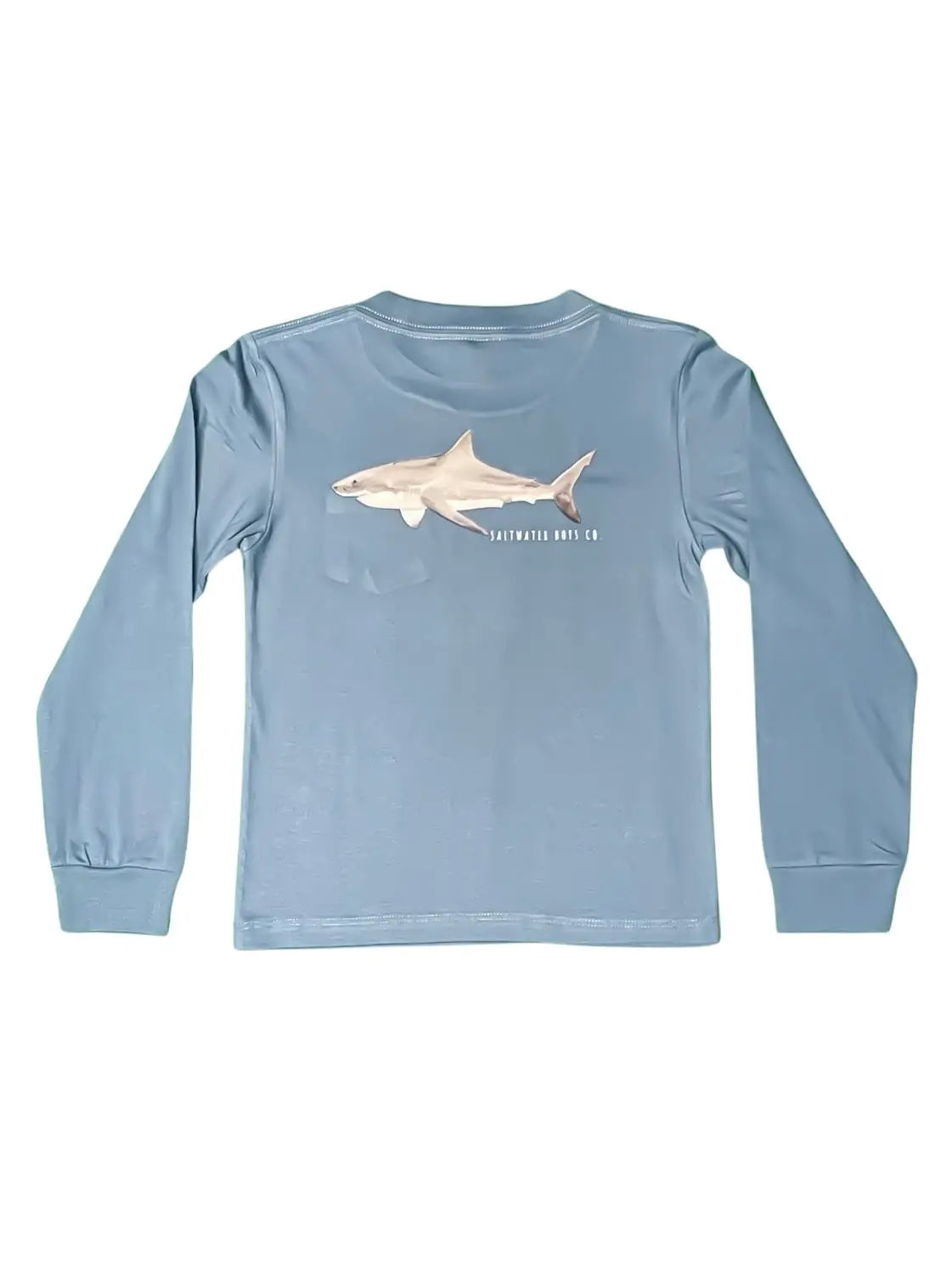 Great White Graphic Pocket Tee LS