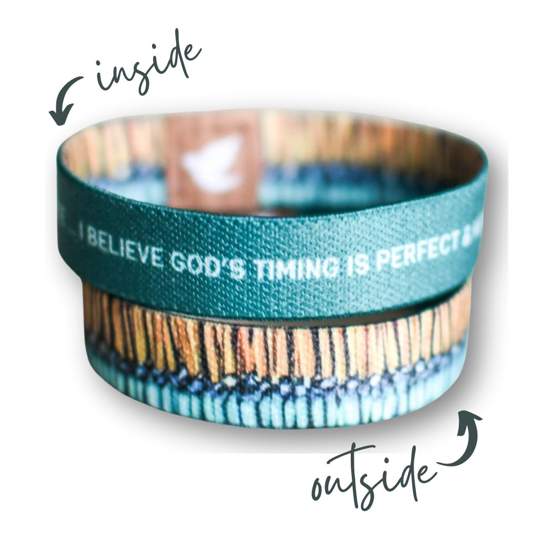 God’s Timing Is Perfect Kids Truthband