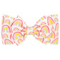 Rainbow Soft Rippled-Texture Wide Girls Baby Band