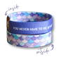 Never Afraid Mermaid Print Kids Truthband