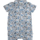 Watercolor Camo Ss Polo Romper