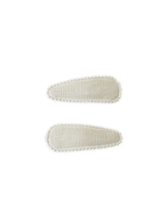 Kendi Baby Hair Clips 2 Pack - Neutral