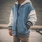 Hooded Varsity Bomber