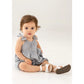 Checkmate Blue Baby Romper