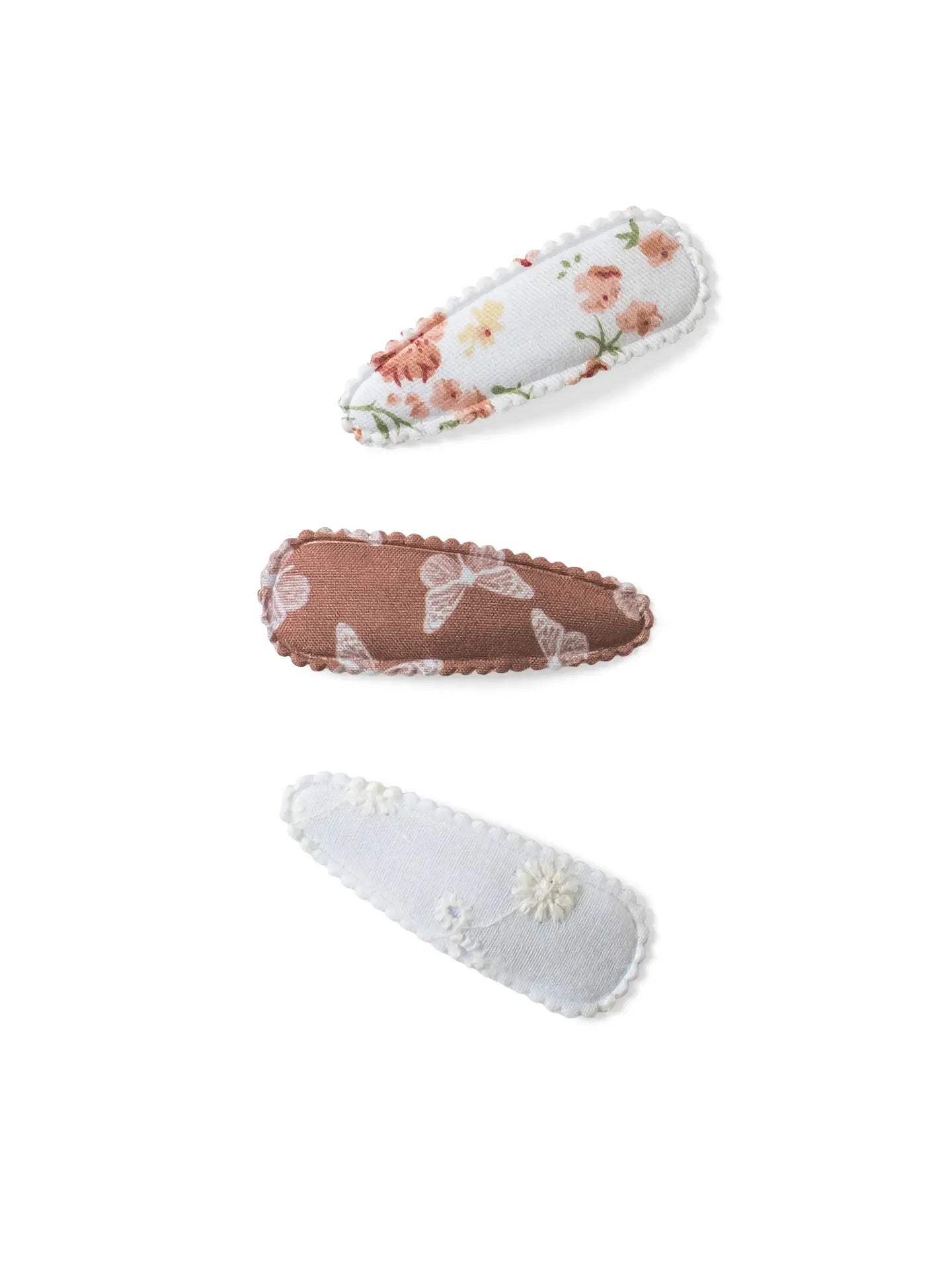 Kendi Baby Hair Clips 3 Pack - Butterfly