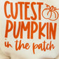 Cutest Pumpkin in the Patch Long Sleeve Romper