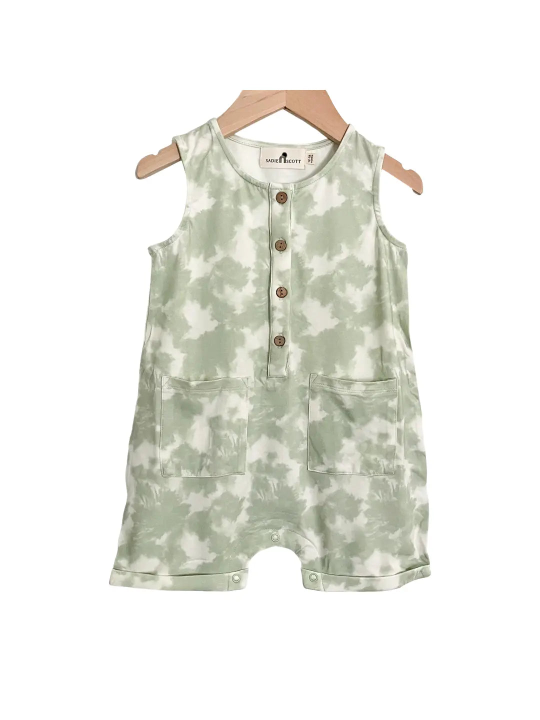 Sleeveless Jumper | Seafoam Tie Dye