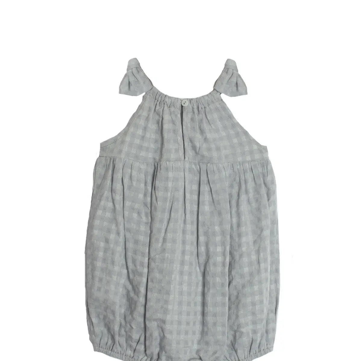 Checkmate Blue Baby Romper