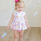 Popsicle Sleeveless Peplum Bloomer Set