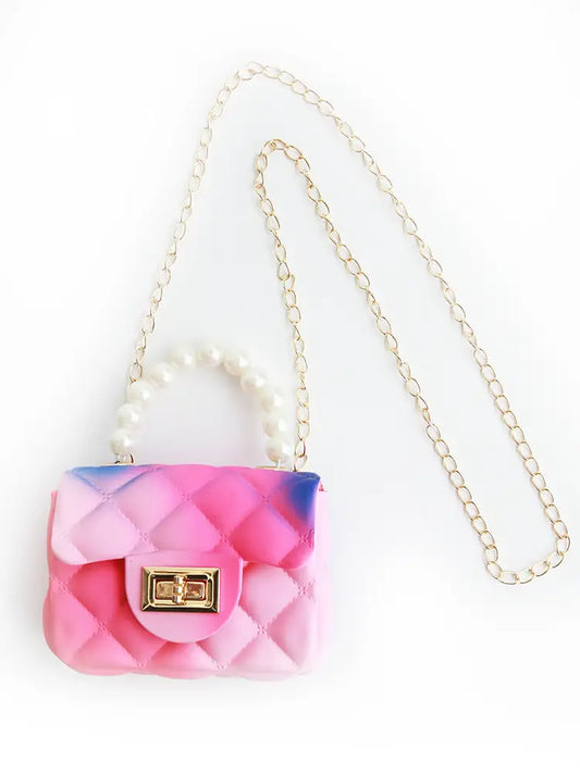 Hot Pink Jelly Purse