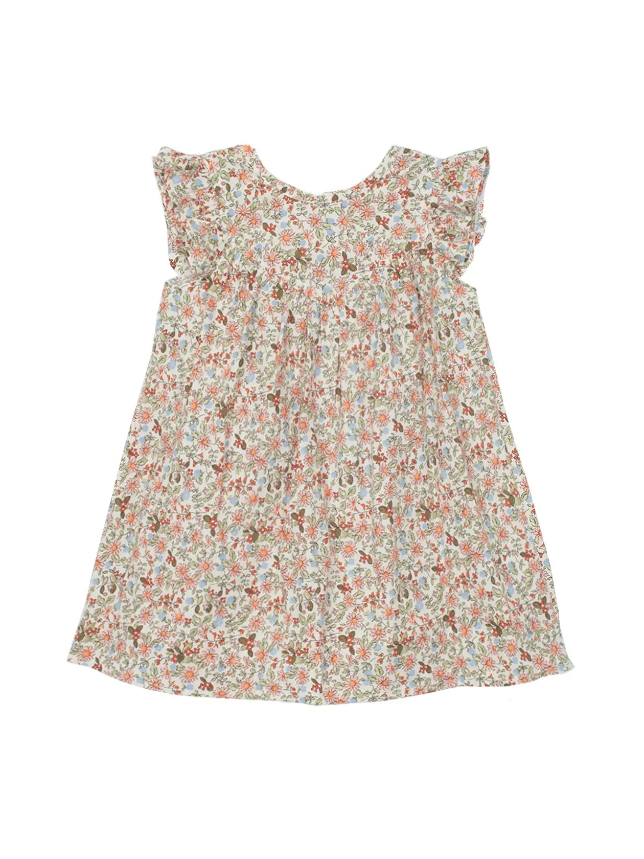 Sunset Fields Floral Dress