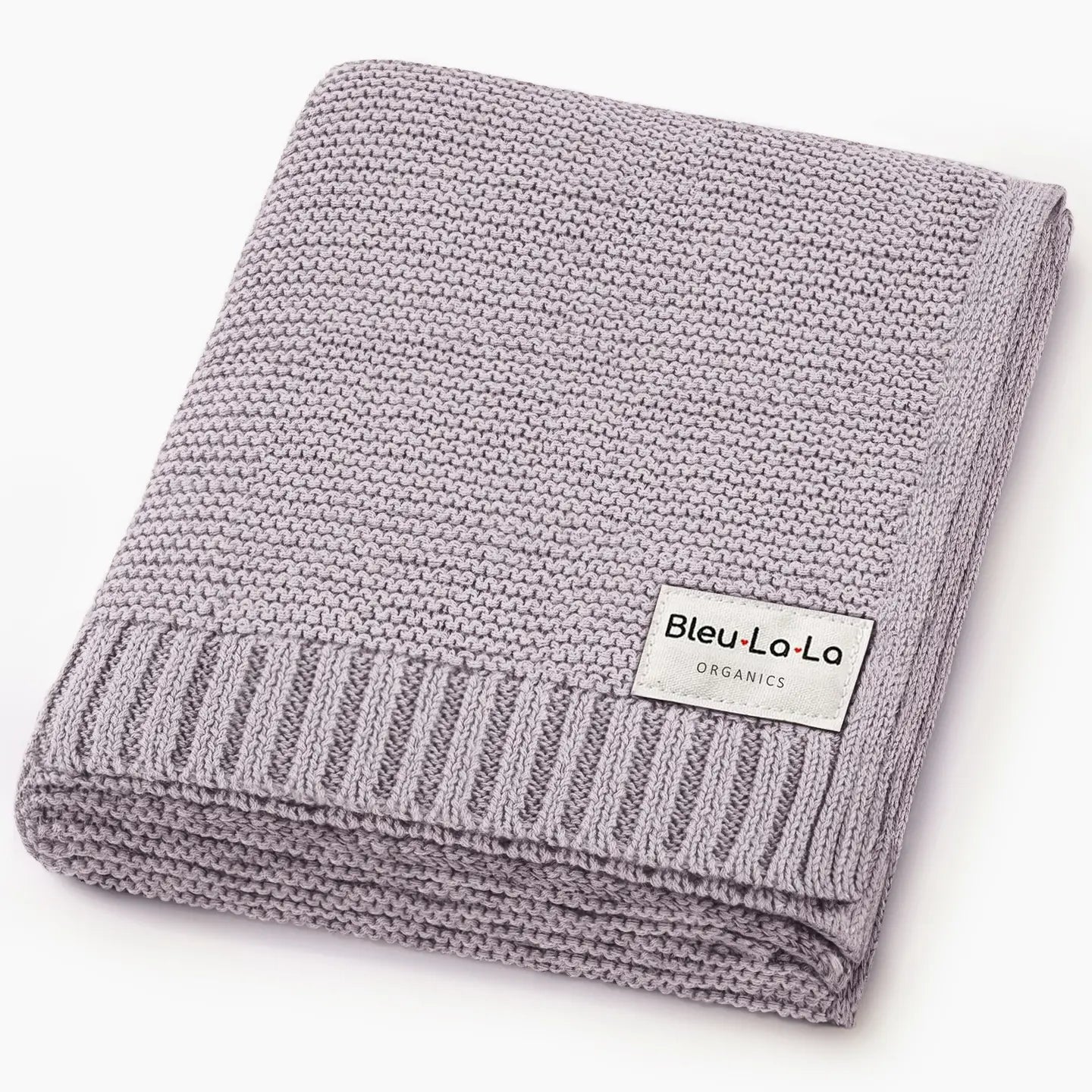 Lilac 100% Organic Luxury Cotton Swaddle Receiving Baby Blanket