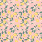 Lemons Pink- Swirly Girl Dress W/Cap Sleeve