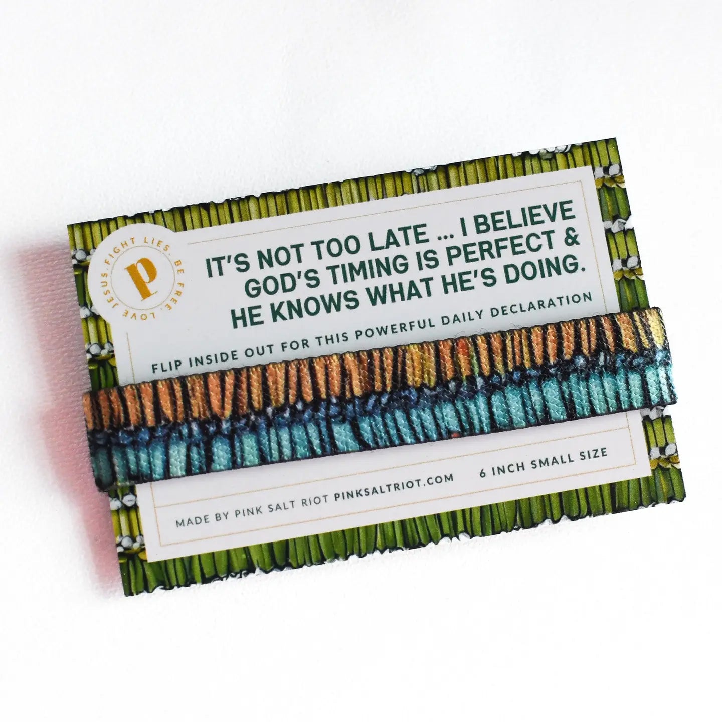 God’s Timing Is Perfect Kids Truthband