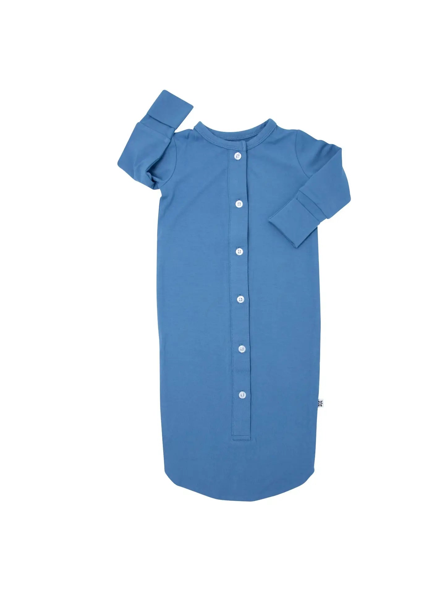 Captain Blue Button Gown