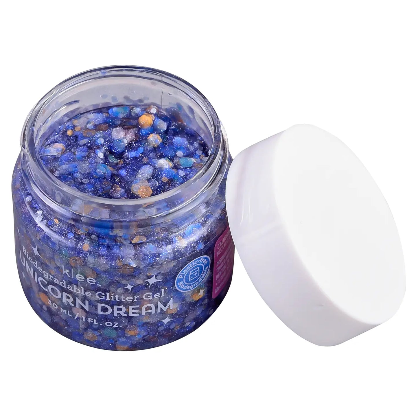 Unicorn Dream - Klee Biodegradable Glitter Gel, 1 oz