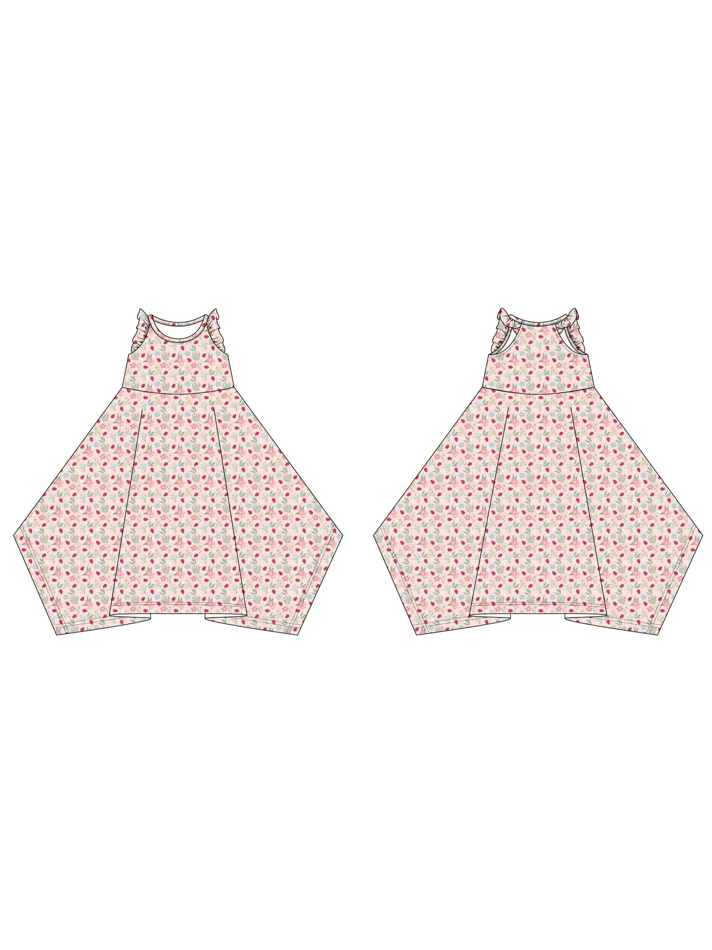 Ladybug Garden- Emma's Racerback Dress