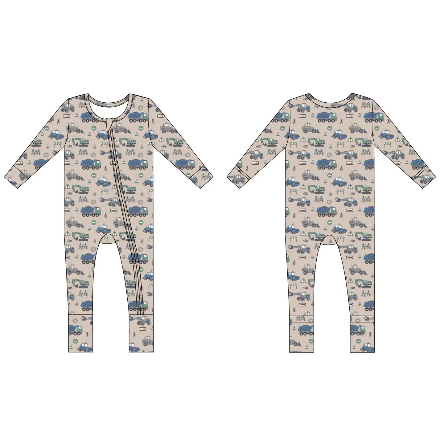 Construction Site- Convertible Romper