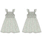 Butterfly Daisy Mint- Sammy's Vintage Dress