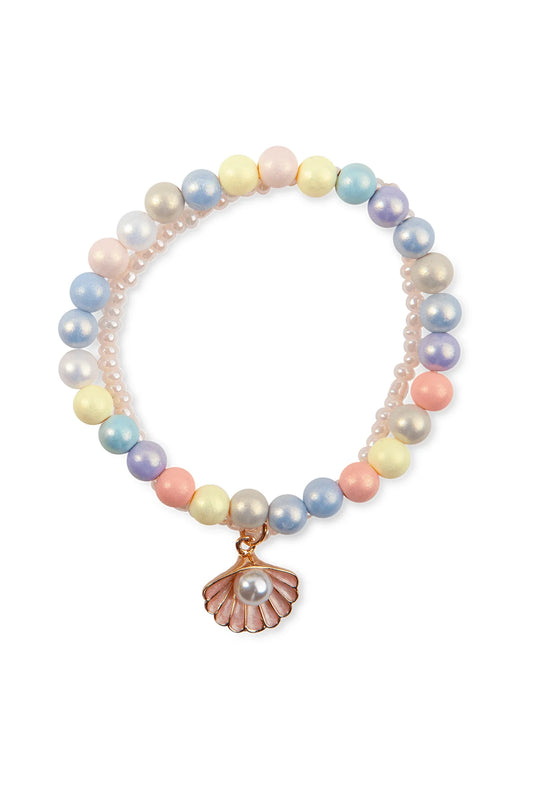 Boutique Pastel Shell Bracelet