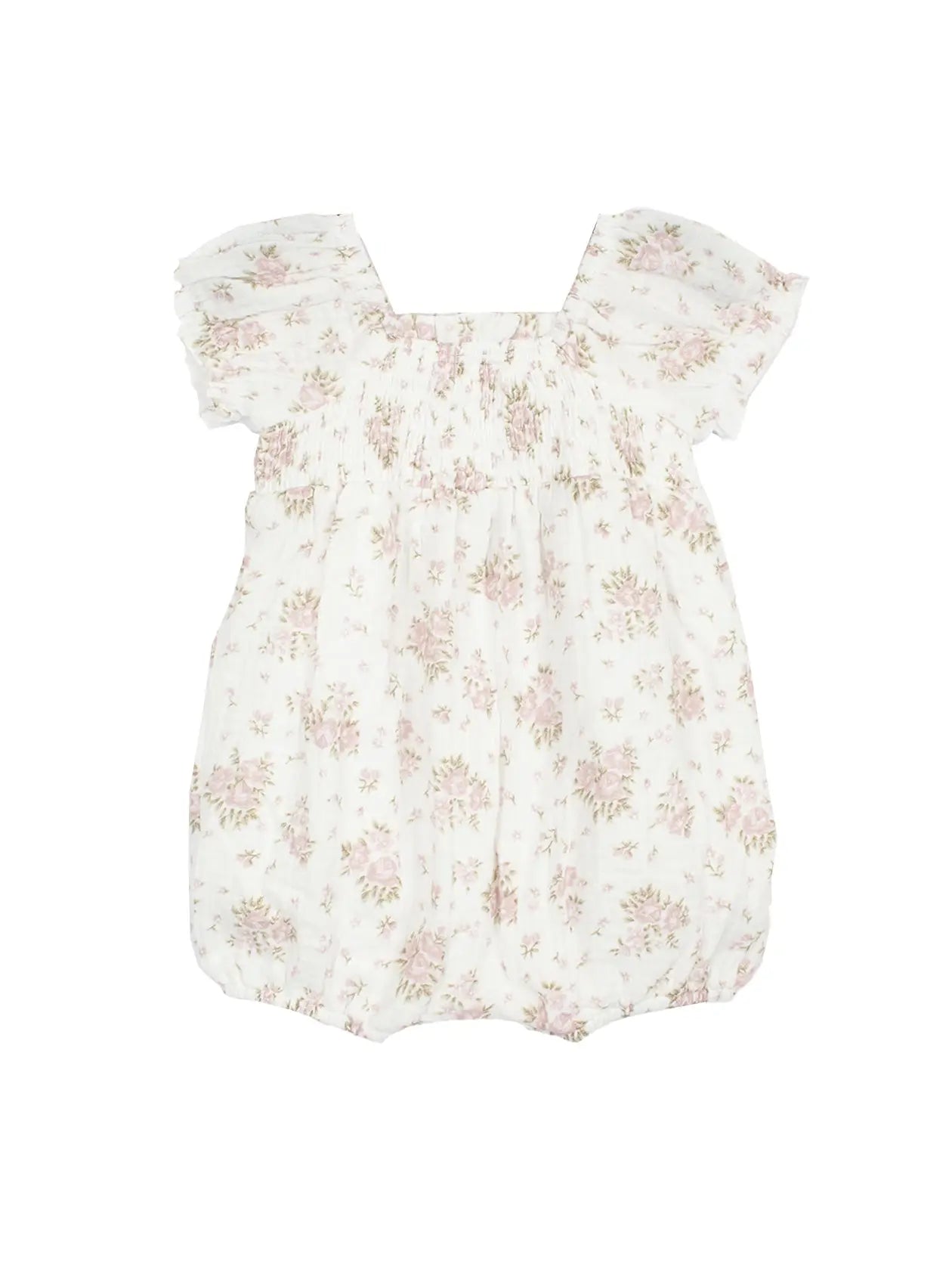 Rose Garden Baby Romper
