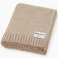 Oatmeal 100% Organic Luxury Cotton Swaddle Receiving Baby Blanket