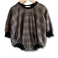 Sweater Bubble | Charcoal Plaid