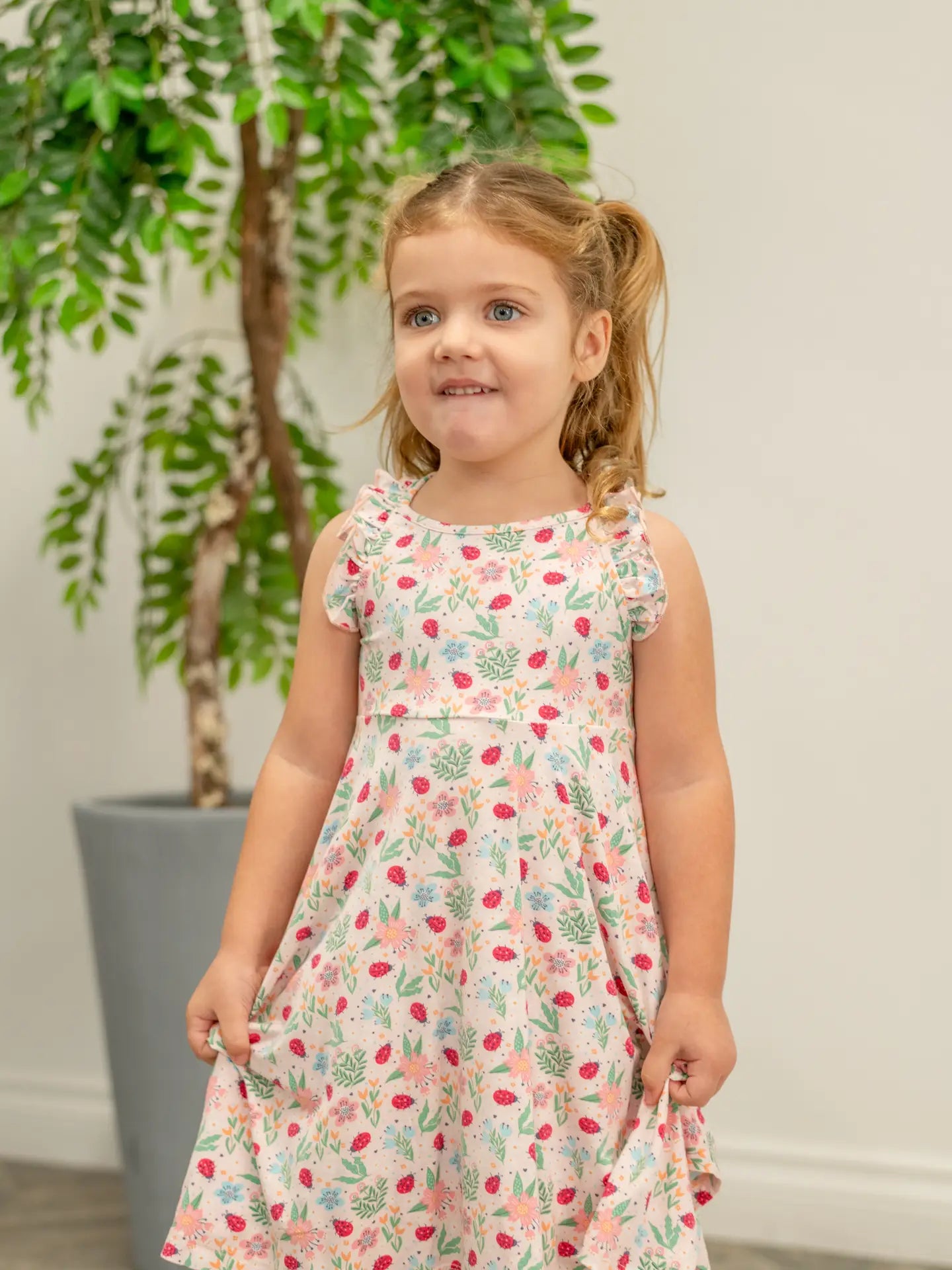 Ladybug Garden- Emma's Racerback Dress