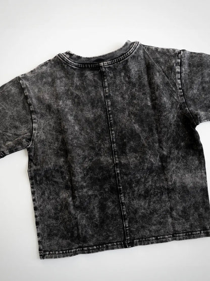 Black Acid Wash T-Shirt