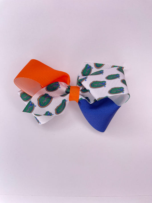 UF Small Color Block Bow