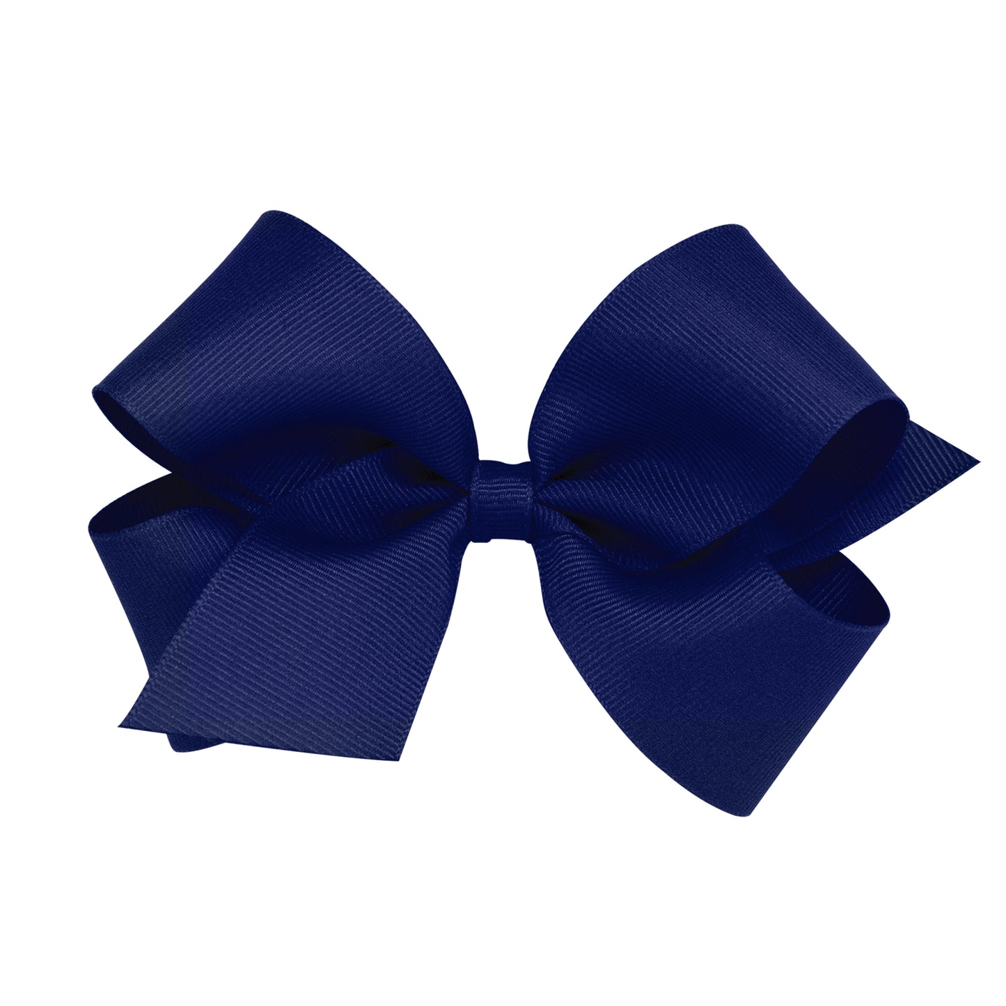 Light Navy Classic Grosgrain Hair Bow