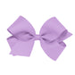 Light Orchid Classic Grosgrain Hair Bow