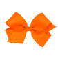 Orange Classic Grosgrain Hair Bow