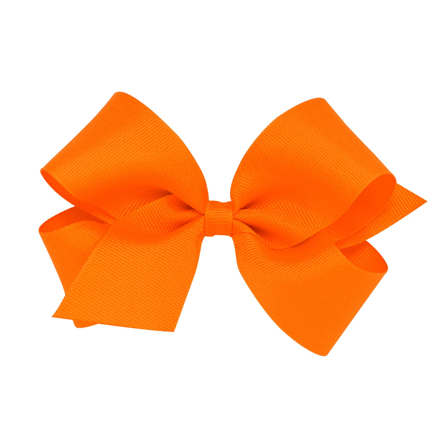 Orange Classic Grosgrain Hair Bow