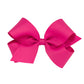 Shocking Pink Classic Grosgrain Hair Bow