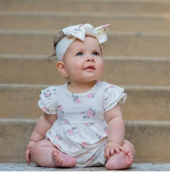 Roses Ruffle Romper