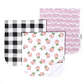 Rosie Burp Cloth Set (3 pack)