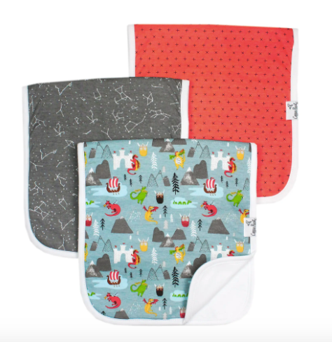 Viking Burp Cloth Set (3 pack)