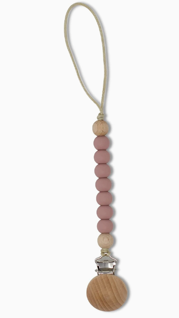 Blush Pacifier Clip (LofP)