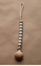 Light Gray Pacifier Clip (LofP)