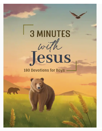 3 Minutes with Jesus: 180 Devotions for Boys