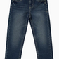 Nathan Boys Skinny Fit Knit Denim: Dark wash 280