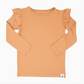 Ruffle Top- Pumpkin Spice