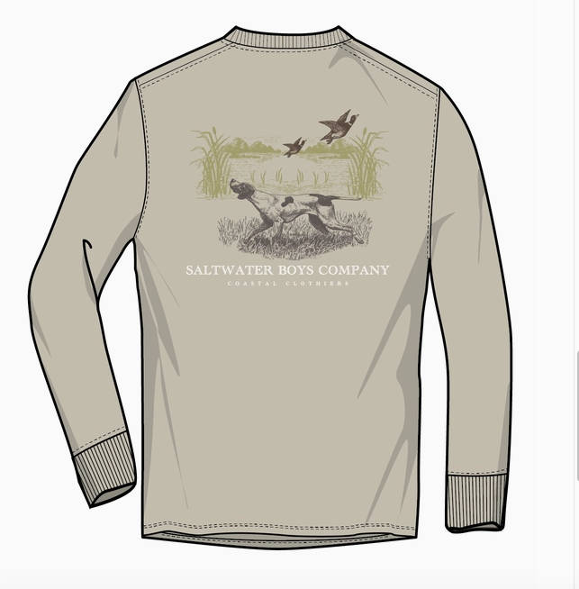 Hunting Dog LS Graphic Tee