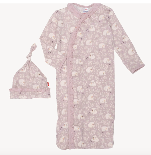 Cuddle Club Gown and Hat Set