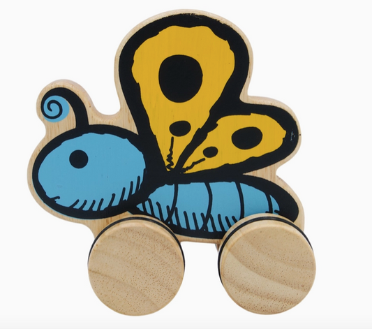 Garden Butterfly Push Around