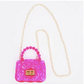 Hot Pink Jelly Purse